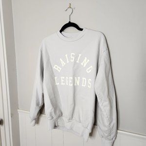 FORD + WYATT Grey Raising Legends Classic Sweatshirt
